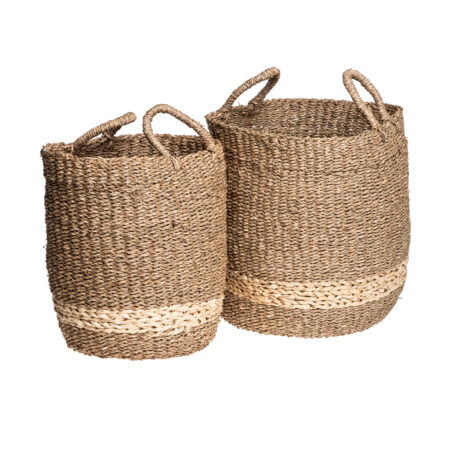 SEAGRASS AND PALM LEAF SET