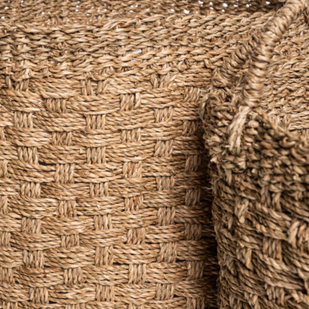 FULL WOVEN SEAGRASS BASKET